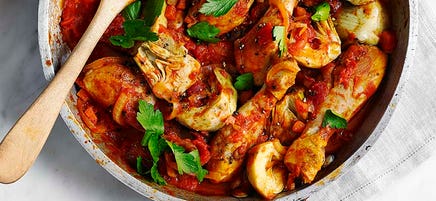 Greek chicken casserole
