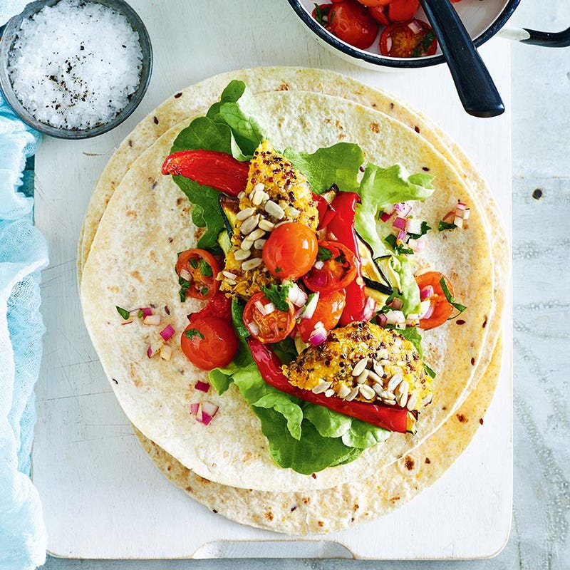 Photo of Quinoa burger wraps by WW