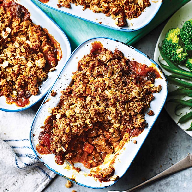 Photo of Beef & mushroom pie with a horseradish crumble topping by WW
