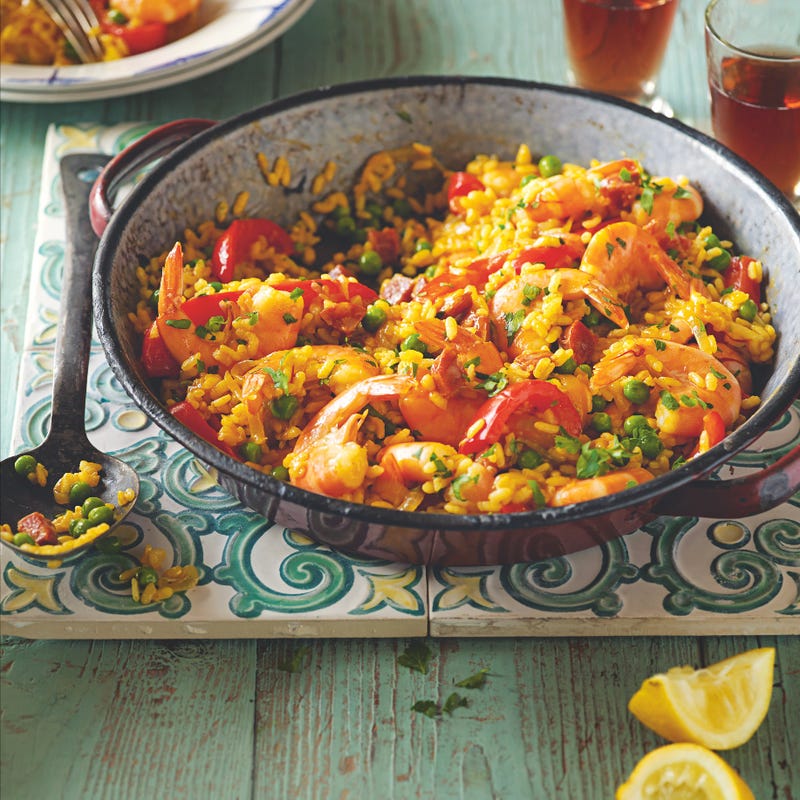Photo of Prawn & chorizo paella by WW