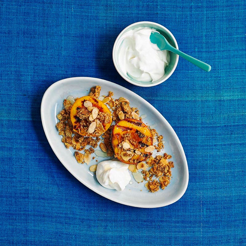 Photo of Grilled peach crumble by WW