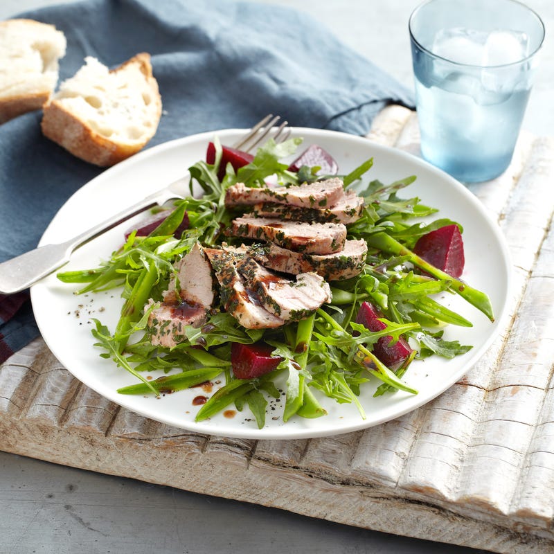 Photo of Sage & parsley rubbed pork with beetroot salad by WW