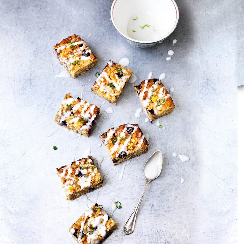 Photo of Mango, blueberry & lime traybake by WW