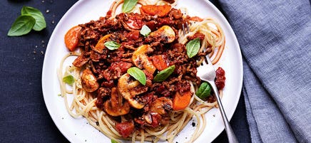 Classic spaghetti Bolognese