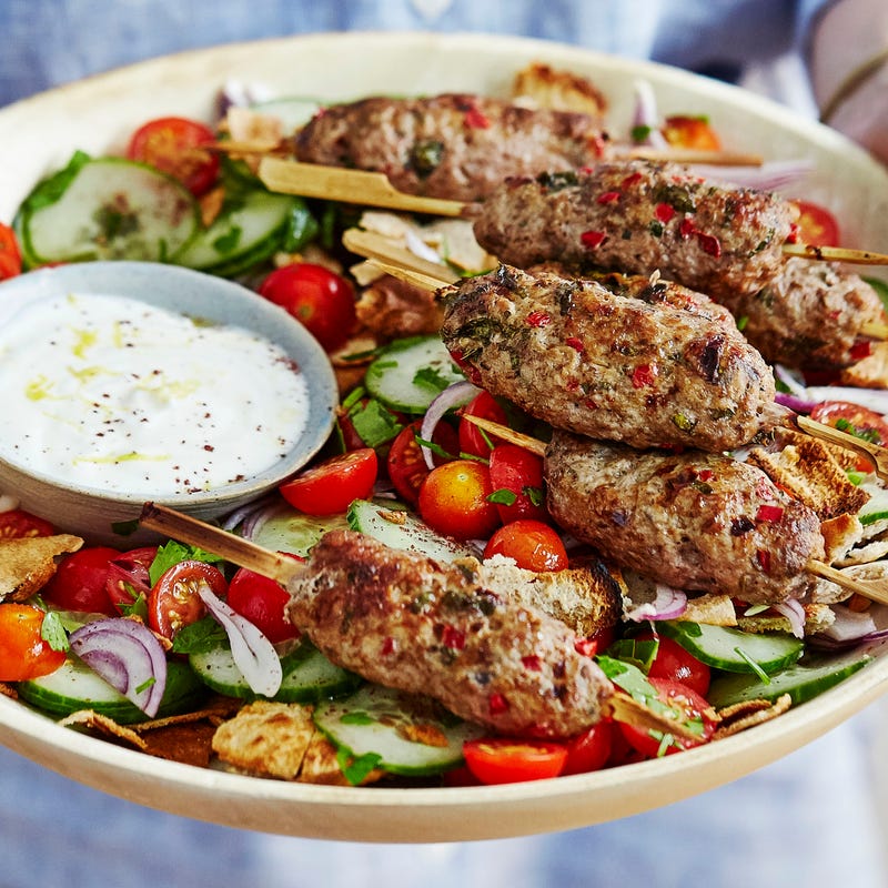 Photo of Lamb koftas with fattoush by WW
