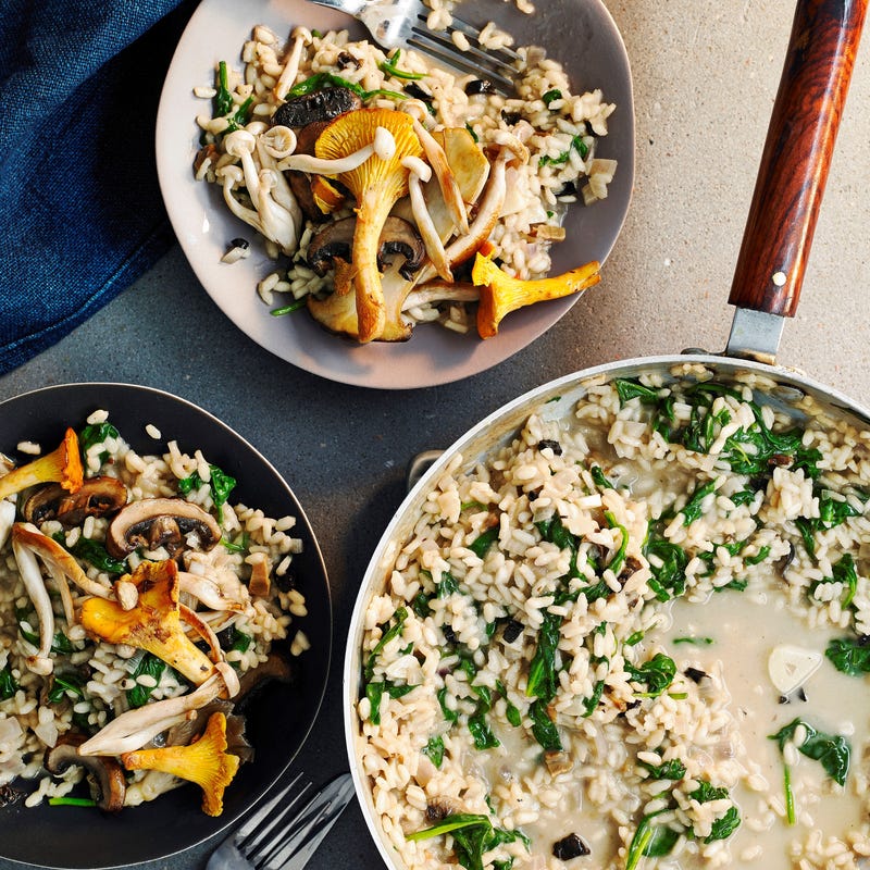Photo of Wild mushroom & spinach risotto by WW