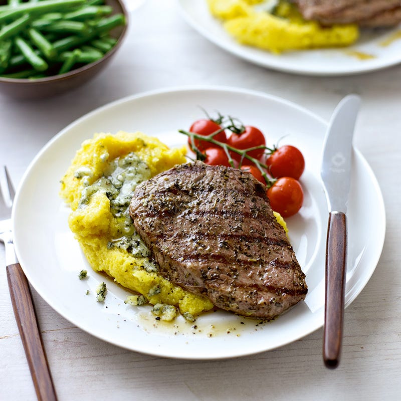 Photo of Beef fillet with stilton polenta mash by WW