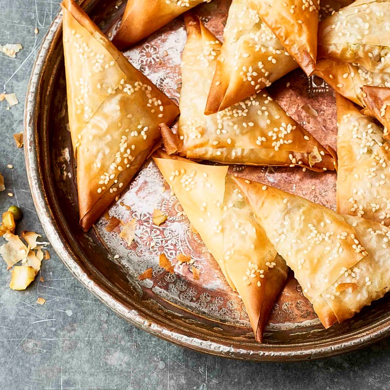 Photo of Pea & potato samosas by WW