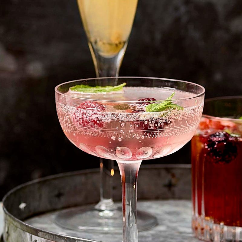 Photo of Champagne berry cocktail by WW