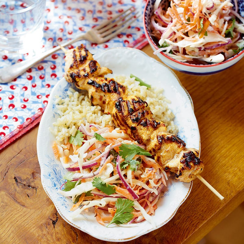 Photo of Piri piri chicken kebabs by WW