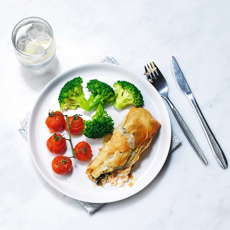 Photo of Salmon & spinach filo parcels by WW