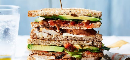 Chicken club sandwich
