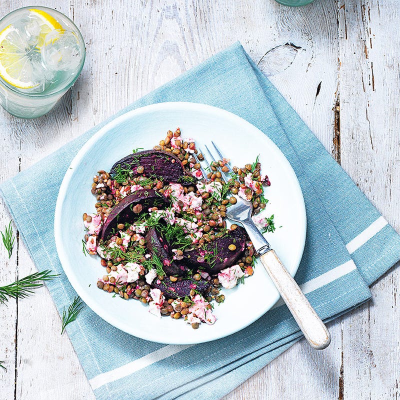 Photo of Feta, lentil & beetroot salad by WW