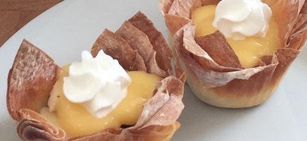 Rich banoffee tarts