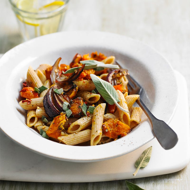 Photo of Roasted butternut & red onion penne by WW