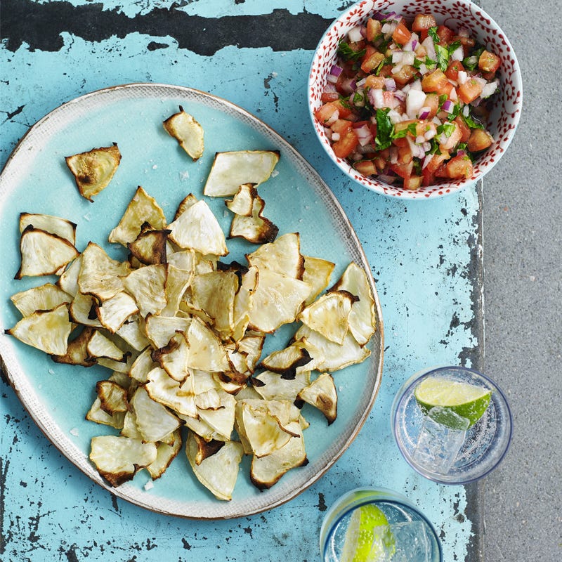 Photo of Celeriac crisps with tomato salsa by WW