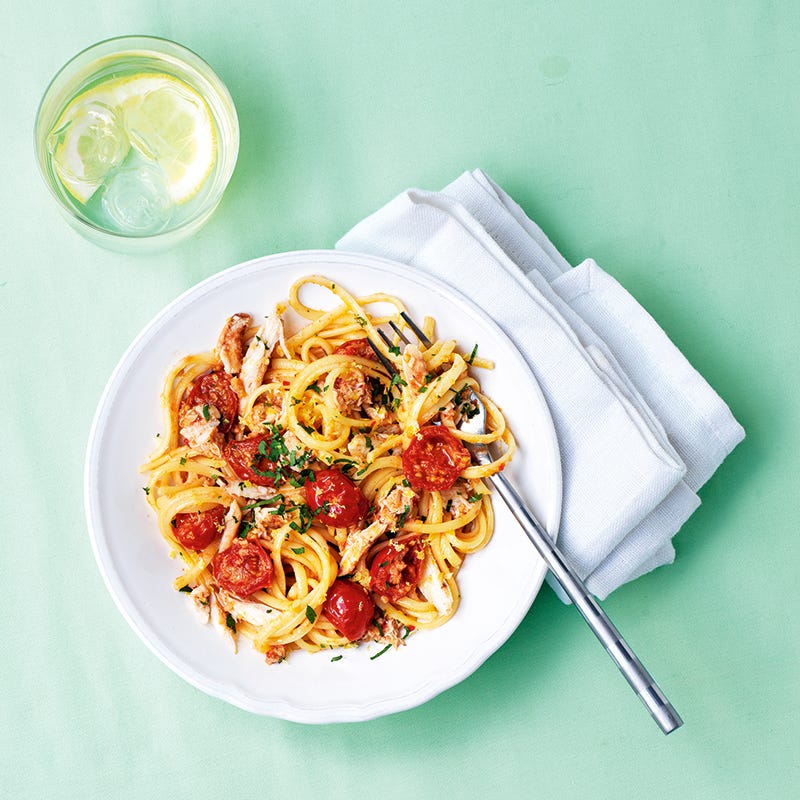 Photo of Crab, chilli & tomato linguine by WW