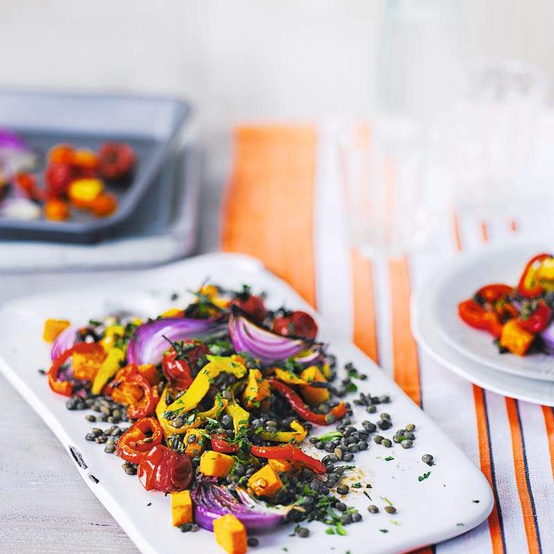 Photo of Roast veg with lentils by WW