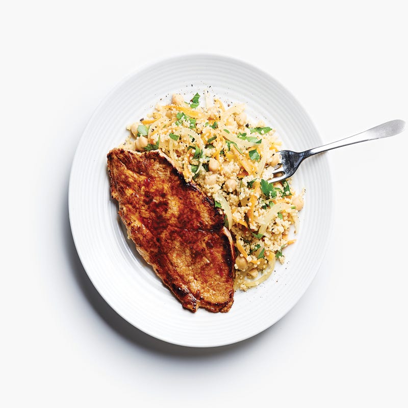 Photo of Aromatic pork with chickpeas & fennel by WW