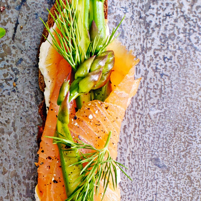 Photo of Smoked salmon & asparagus bruschetta by WW