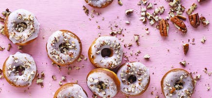 Sweet potato doughnuts