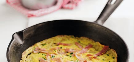 Italian ham omelette