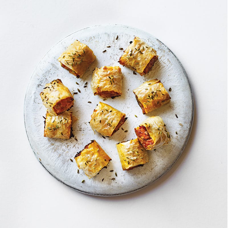 Photo of Filo chicken sausage rolls by WW