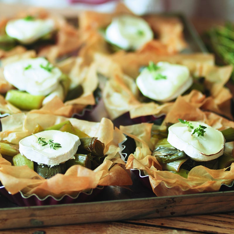 Photo of Balsamic leek & goat’s cheese tarts by WW