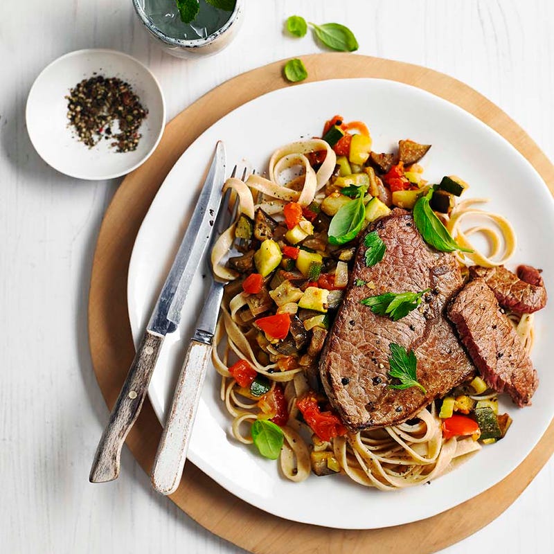 Photo of Italian-style steak & vegetable tagliatelle by WW