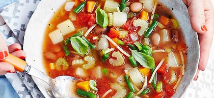 Minestrone soup