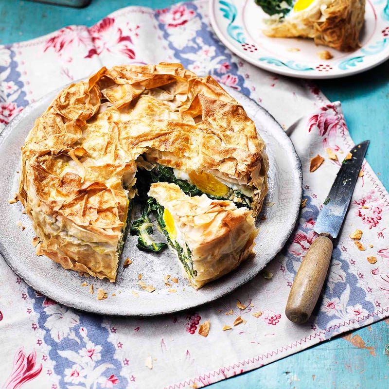 Photo of Spinach & egg pie by WW