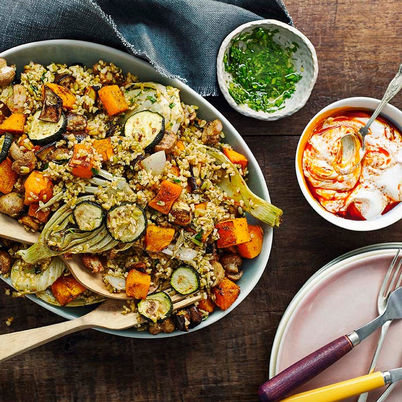 Photo of Roast vegetable & freekeh salad by WW