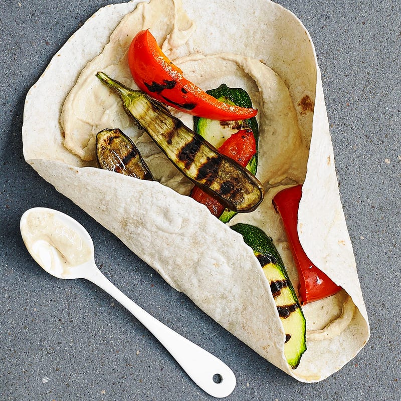 Photo of Houmous & griddled veg wrap by WW