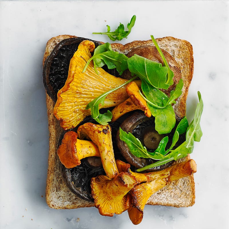 Photo of Mushroom & rocket toast topper by WW