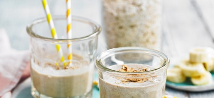 Oat & banana smoothie
