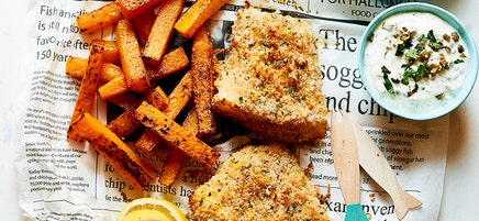 Healthier fish & chips