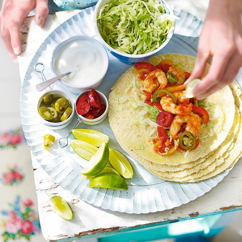 Photo of Prawn fajitas by WW