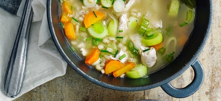 Chicken & barley stew