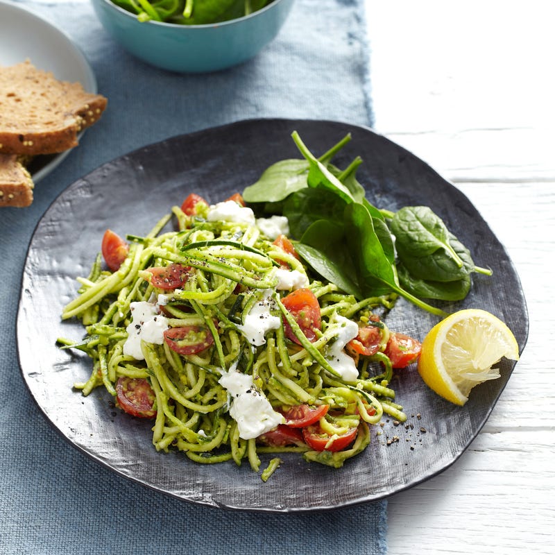 Photo of Raw courgette pasta with avocado pesto by WW