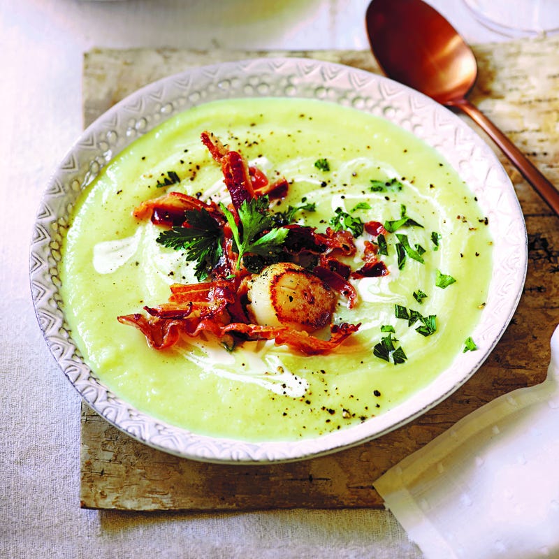 Photo of Cauliflower soup with scallops & pancetta by WW