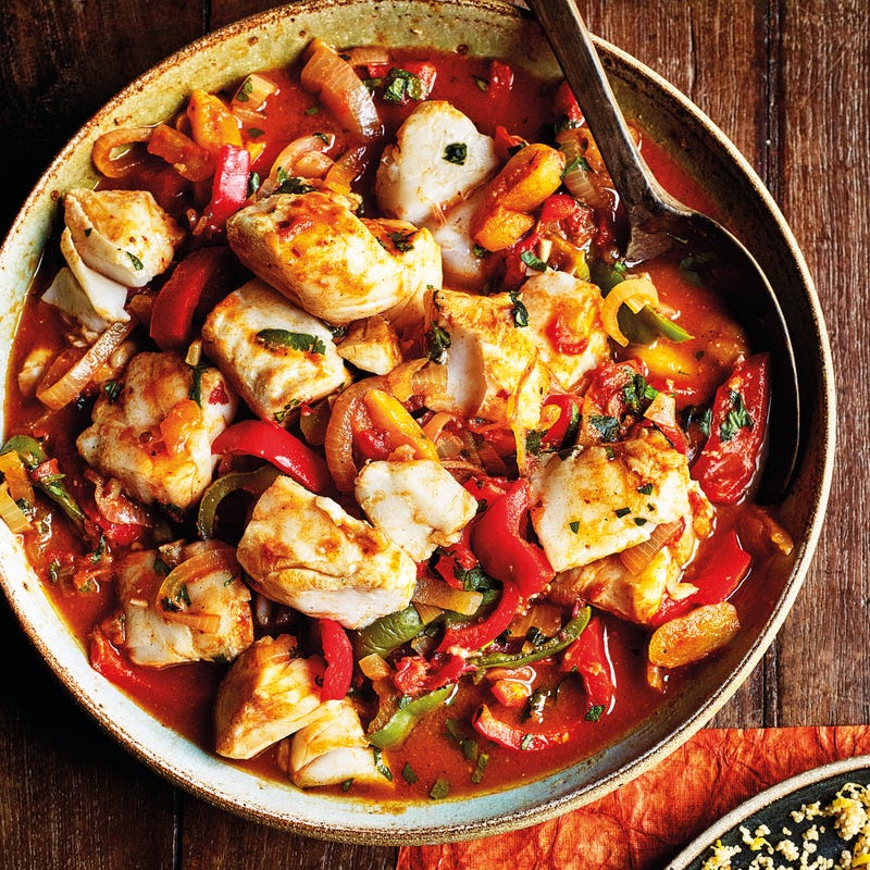 Photo of Moroccan fish tagine with lemon couscous by WW