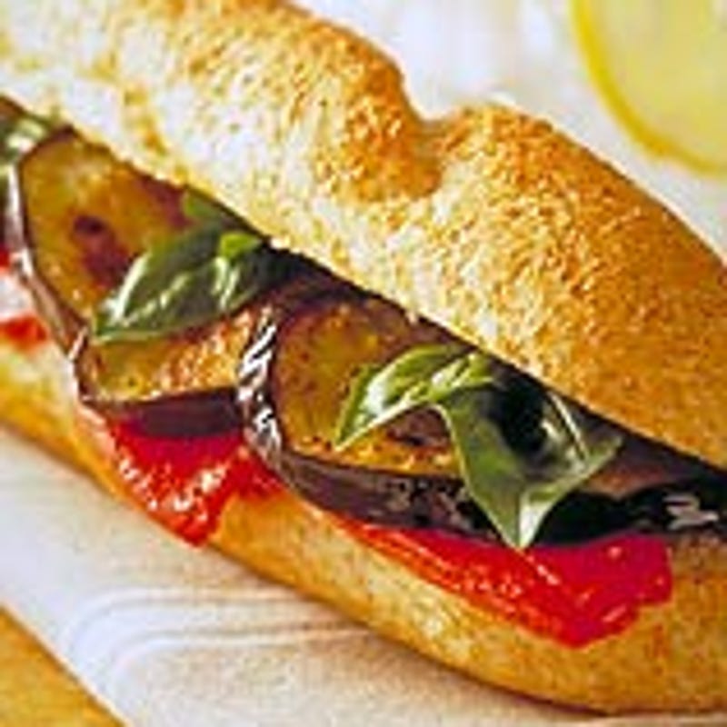 Photo of Eggplant sandwich provencal by WW
