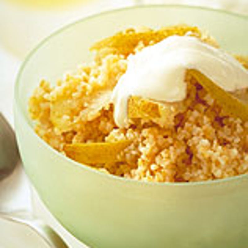 Photo of Breakfast bulgur with pears by WW