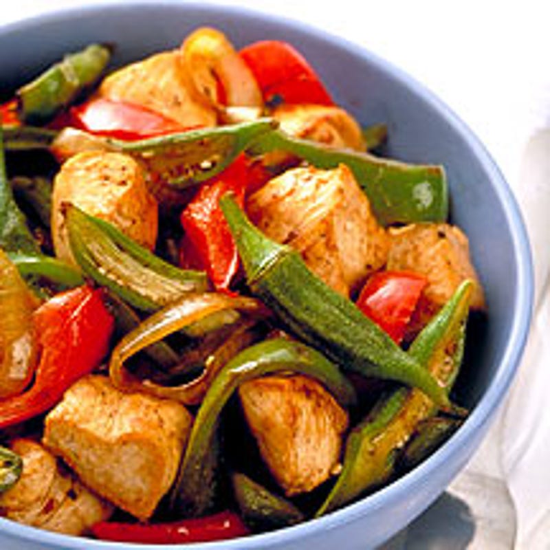 Photo of Chicken okra saute by WW