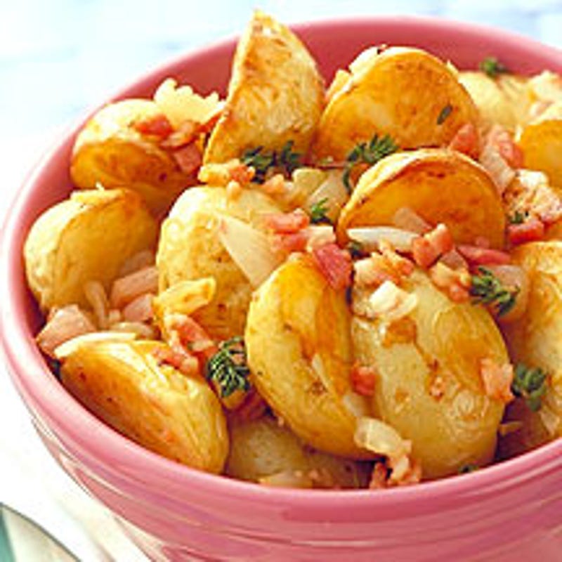 Photo of Roasted potato salad with shallots by WW