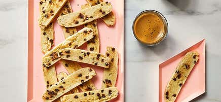 Chocolate chip biscotti