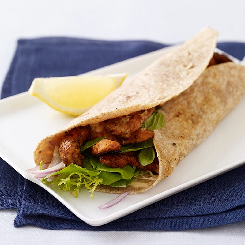 Photo of Cajun Chicken Wraps by WW
