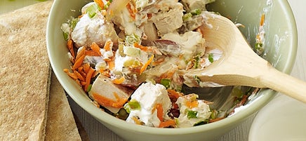 Chicken Salad With Walnuts & Grapes