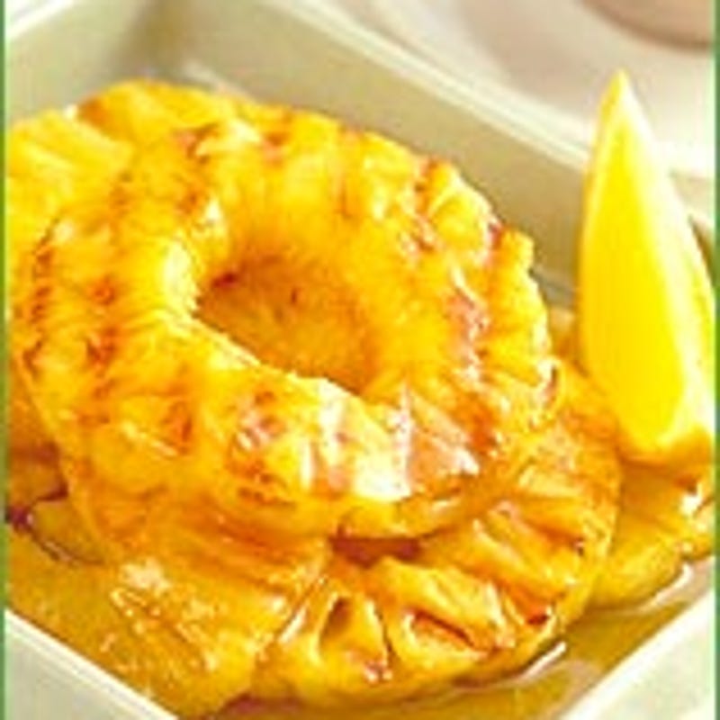 Photo of Pineapple with citrus sauce by WW