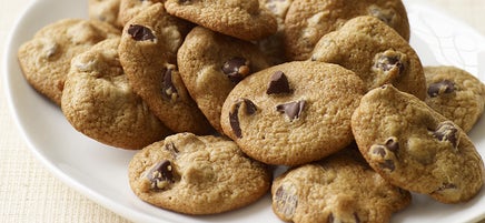 Mini chocolate chip cookies